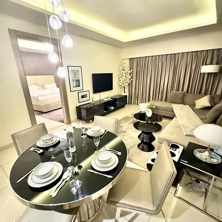Luxury 1Br Apartment - 5 Min Drive To Dubai Mall-5 Star Hotel Facilities Exterior photo